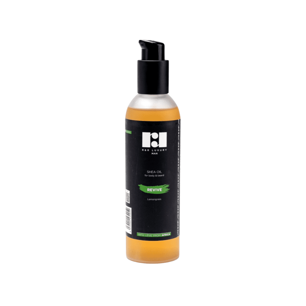R&R Men’s Lemon Grass Shea Oil (250ml)